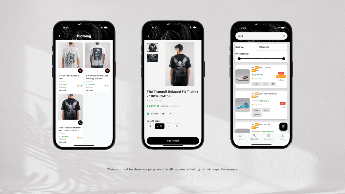 ShopX – Mobile-First Flutter E-Commerce App