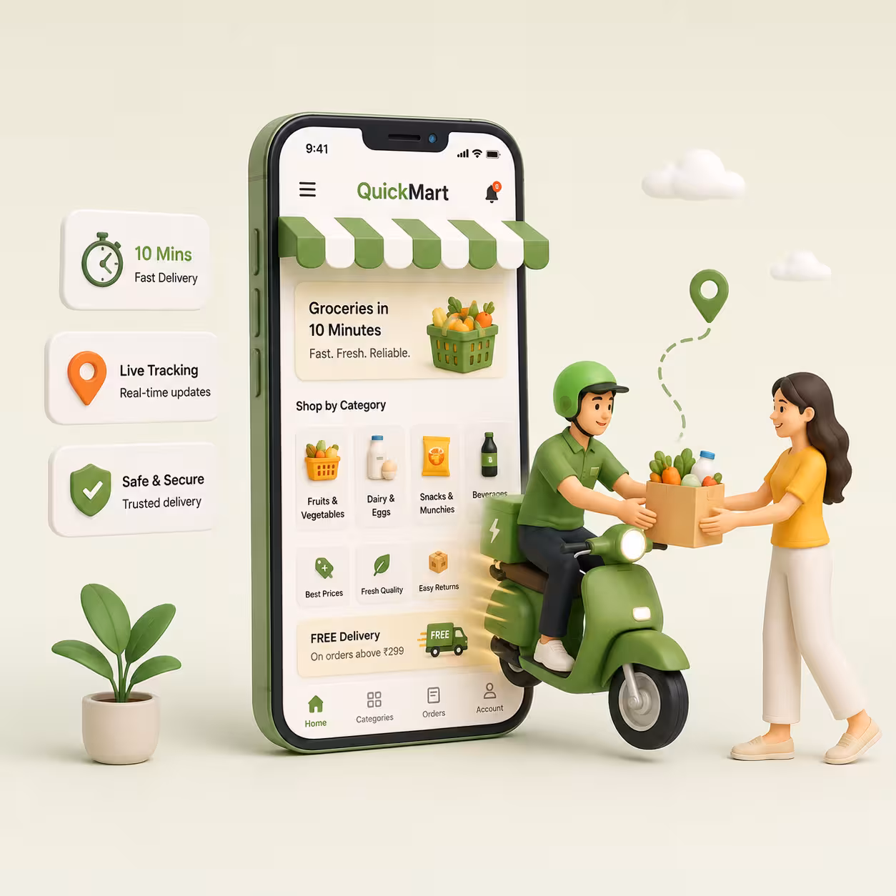 Quick Commerce Apps